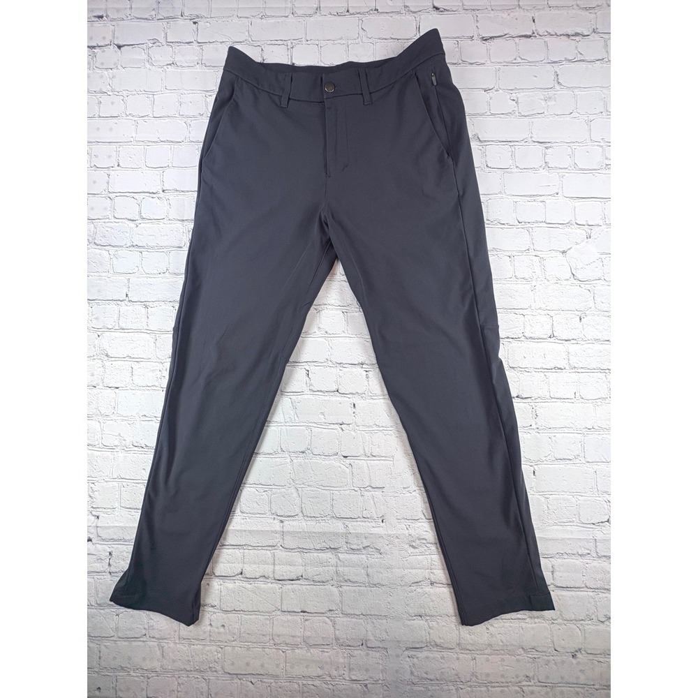 Lululemon Commission Pant Men 31 Gray Good Warpstreme Slim Fit